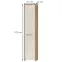 Szekrény 1d Gala V1 Pacific Walnut/Beige,2