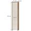 Szekrény 1d Gala V1 Pacific Walnut/Beige,2