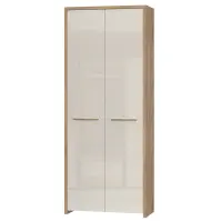 Szekrény 2d Gala V2 Pacific Walnut/Beige