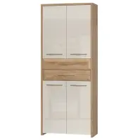 Szekrény 4d2s Gala V42 Pacific Walnut/Beige