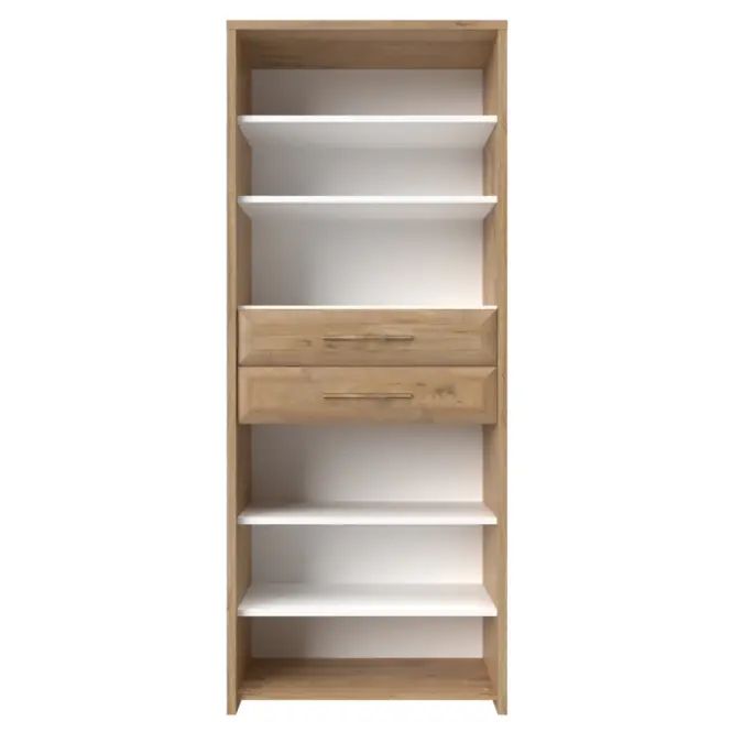 Szekrény 4d2s Gala V42 Pacific Walnut/Beige