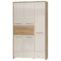 Szekrény 5d2s Gala V52 Pacific Walnut/Beige