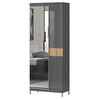 Szekrény 2d Onyx V2 Pacific Walnut/Anthracite