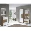 Szekrény 1d Stela V1 Tobacco Oak/Crystal White,11