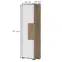 Szekrény 1d Stela V1 Tobacco Oak/Crystal White,2