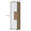 Szekrény 1d Stela V1 Tobacco Oak/Crystal White,2