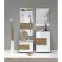 Szekrény 1d Stela V1 Tobacco Oak/Crystal White,5