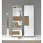 Szekrény 1d Stela V1 Tobacco Oak/Crystal White,6