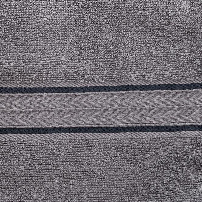 Törölköző frottír 40x60 szürke,5