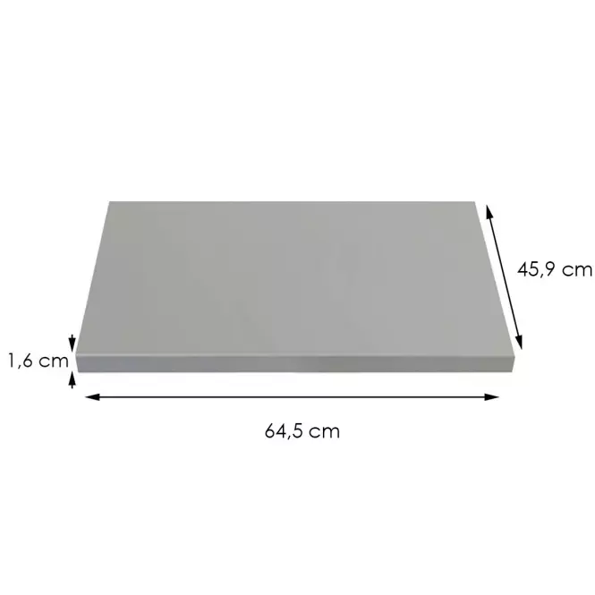 Fali polcok 3 db Retro 200 grafit,2