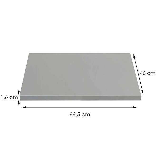 Fali polcok 3 db Retro 138 grafit,2