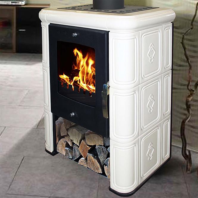 Kandallókályha Picobello II drab 6kw,3
