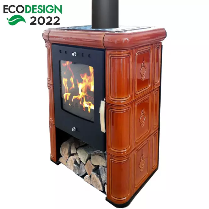 Kandallókályha Picobello II coffebrown 6kw