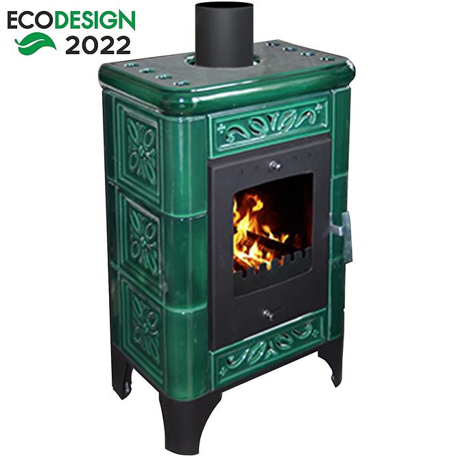 Kandallókályha Belluno II green 6kw