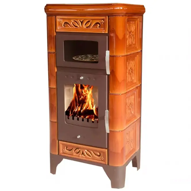 Kandallókályha Bologna II goldbrown 6kw