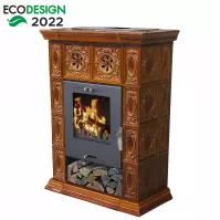 Kandallókályha Weimar II goldbrown 7 kw
