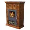Kandallókályha Weimar II goldbrown 7 kw,2