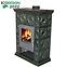 Kandallókályha Weimar II olive-green 7 kw