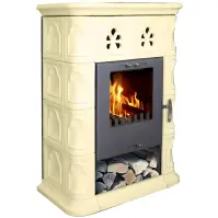Kandallókályha Jena II creme 7 kw