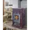 Kandallókályha Jena II coffebrown 7 kw,2