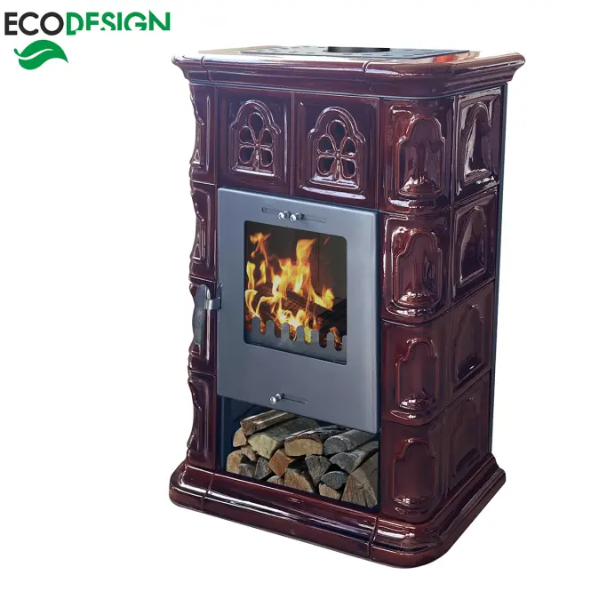 Kandallókályha Jena II coffebrown 7 kw