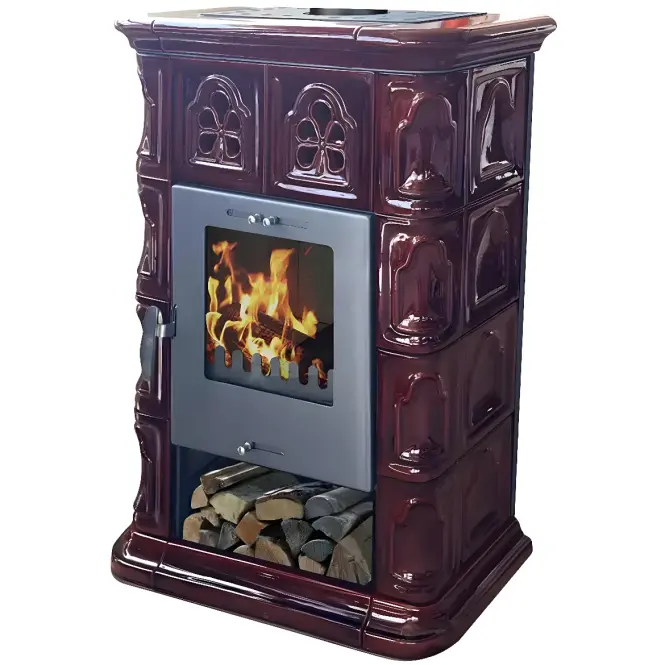 Kandallókályha Jena II coffebrown 7 kw