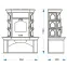 Kandallókályha Bremen II butter-coffebrown 7 kw,2