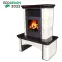 Kandallókályha Bremen II butter-coffebrown 7 kw