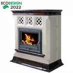 Kandallókályha Veneto drab-coffebrown 9 kw