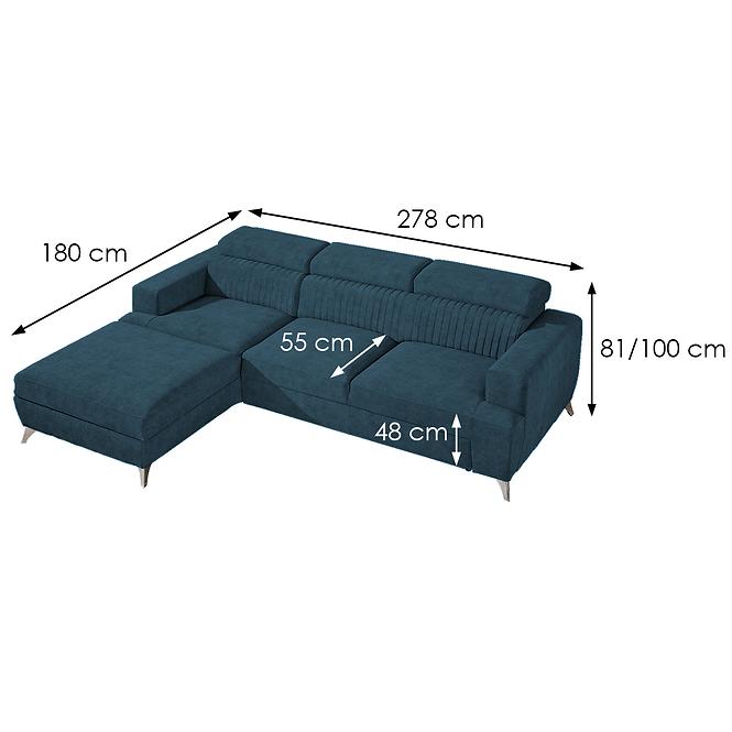 Sarokgarnitúra szett Primo L Chill Me 11,3