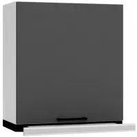 Konyhaszekrény Max W60/68 Slim Pl kapucni ezüst