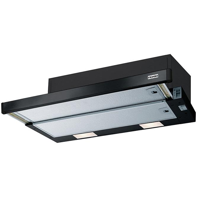 Konyhaszekrény Max W60/68 Slim Pl z feketem kapucni fekete