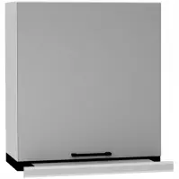 Konyhaszekrény Max W60/68 Slim Pl kapucni ezüst Granit