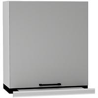 Konyhaszekrény Max W60/68 Slim Pl kapucni ezüst Granit