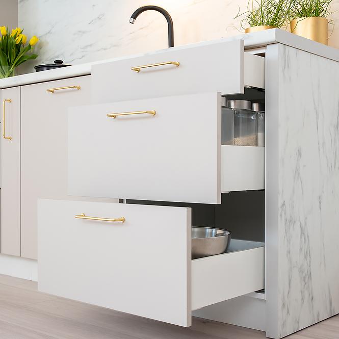 Konyhaszekrény Max D60pc S/2 Zasl világos bézs