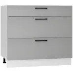 Konyhaszekrény Max D90pc S/3 Granit