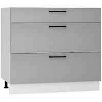 Konyhaszekrény Max D90pc S/3 Granit
