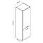 Konyhaszekrény Max D60sł 2133 Pl 2fr Granit,2