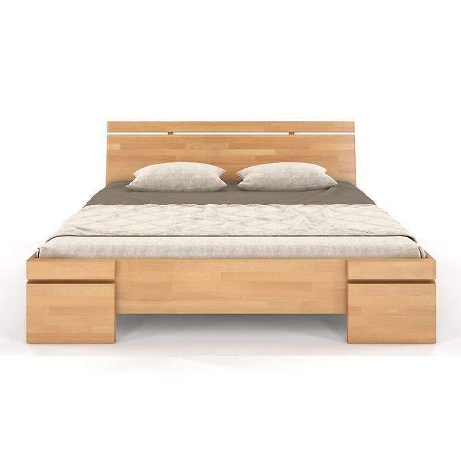 Ágy fa bükkfa Skandica Sparta maxi 160X200 természetes,2
