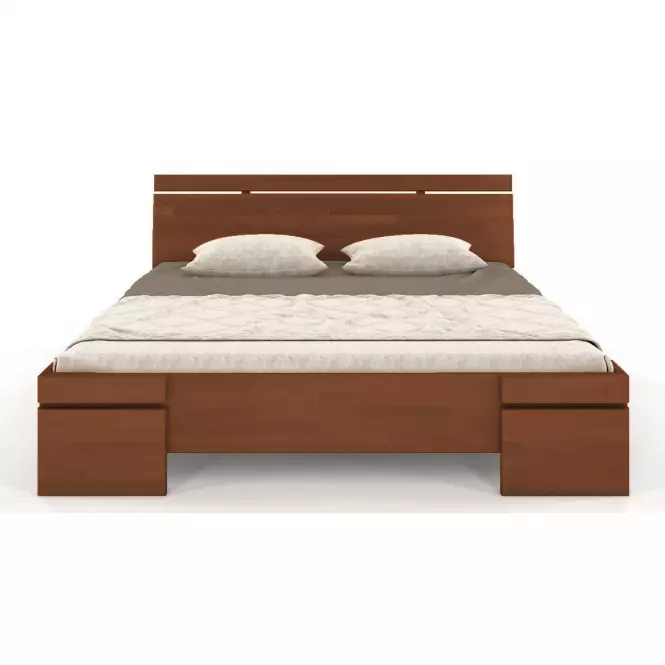 Ágy fa bükkfa Skandica Sparta maxi 200X200 dió,3