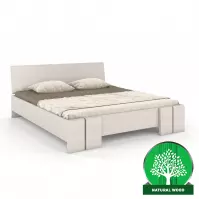Ágy fa bükkfa Skandica Vestre maxi 140X200 fehér