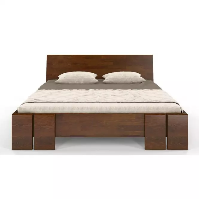 Ágy fa bükkfa Skandica Vestre maxi 140X200 dió,3