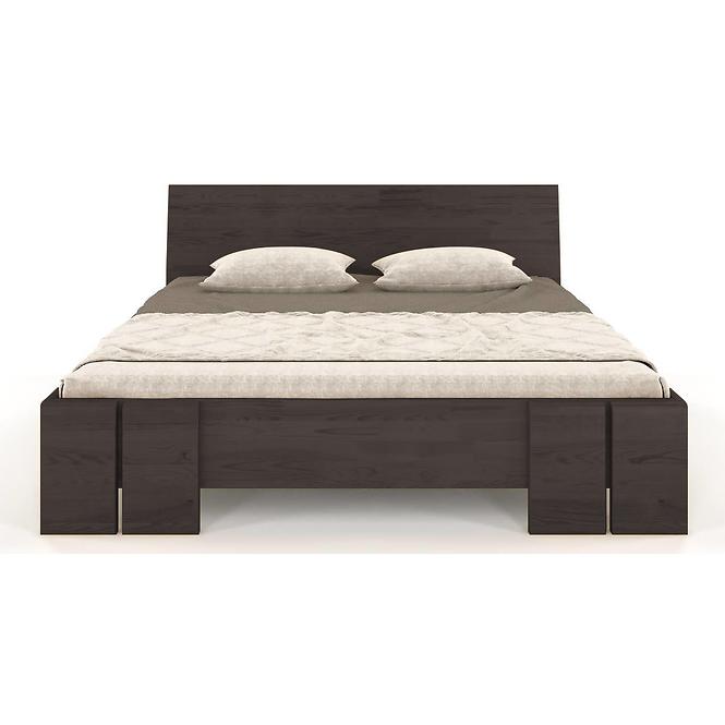 Ágy fa bükkfa Skandica Vestre maxi 160X200 cm palisander