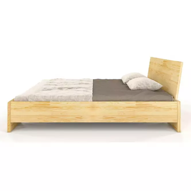 Ágy fa bükkfa Skandica Vestre maxi 180X200 cm természetes
