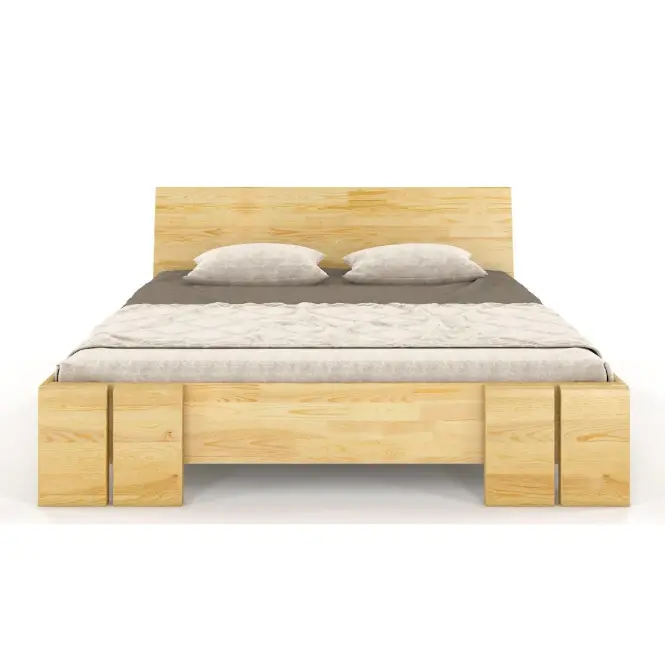 Ágy fa bükkfa Skandica Vestre maxi 200X200 cm természetes,3