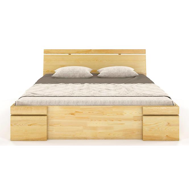 Ágy fenyő Skandica Sparta maxi+fiók 140X200 természetes,3