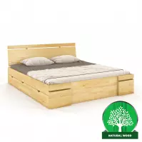 Ágy fenyő Skandica Sparta maxi+fiók 160X200 természetes