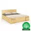 Ágy fenyő Skandica Sparta maxi+fiók 200X200 természetes