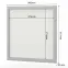 Tükör Evergreen og/eg ivory mat,3