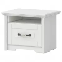 Éjjeliszekrény Evergreen ns1/eg ivory mat